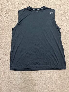 Reebok Men’s Sleeveless Workout Tank - Black